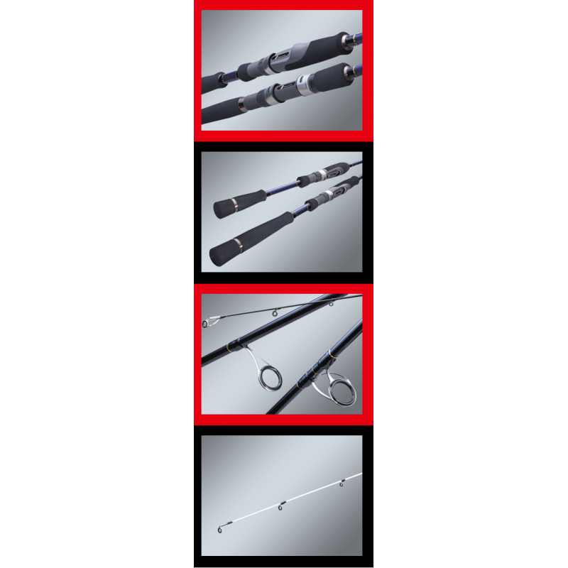 CAÑA MAJOR CRAFT NEW SOLPARA SPXT762ML -7´6" 0.8/10 GR 2-8 LB PE 0.3-0.8 RF 2 PZS