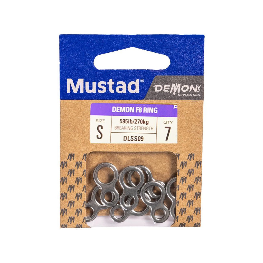 ANILLAS SOLIDAS MUSTAD DEMON EN 8