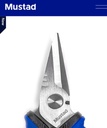 TIJERAS MUSTAD 5" MULTIFUNCION 420 STAINLESS ST.