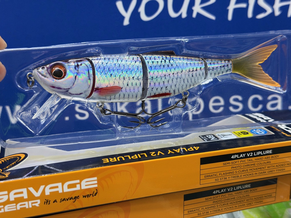 SAVAGE GEAR 4PLAY V2 LIPLURE SLOW FLOATING 13.5 CMS