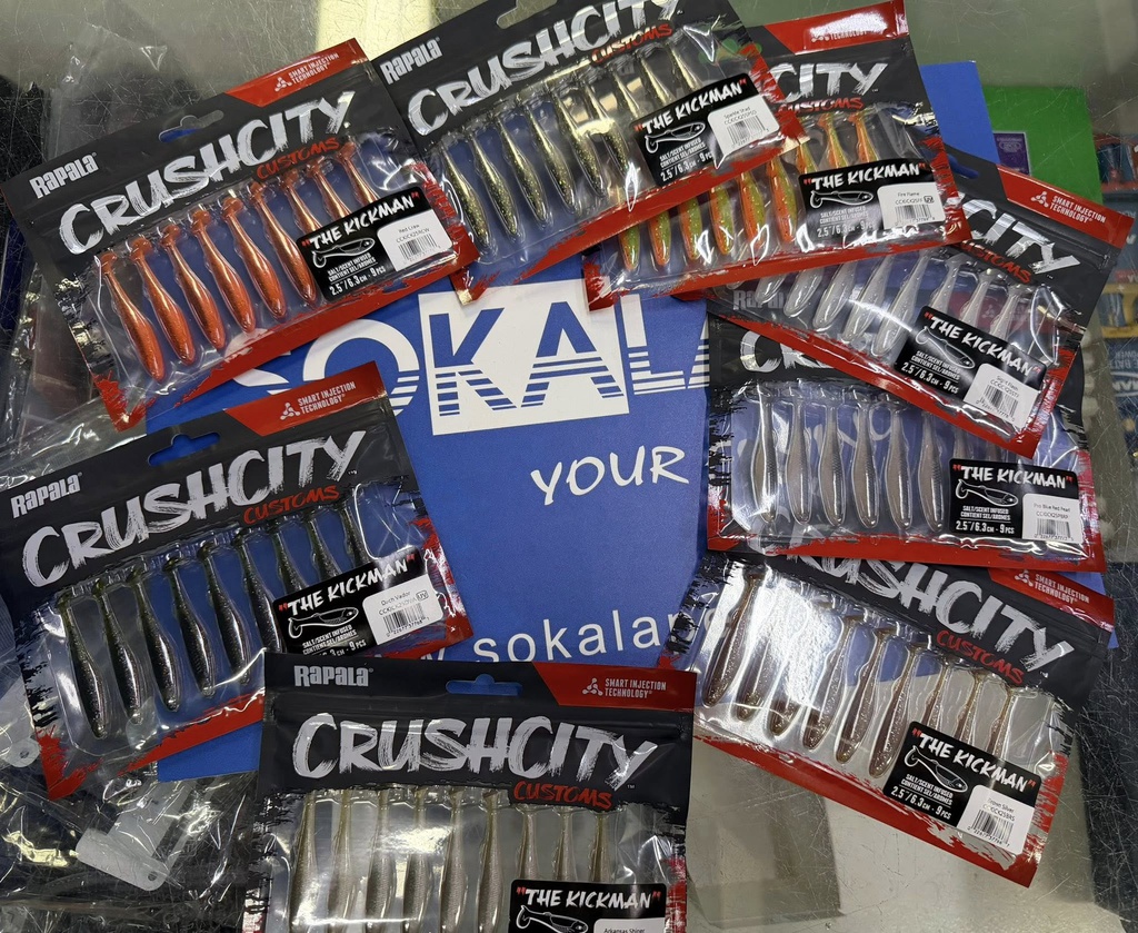 VINILOS RAPALA CRUSHCITY THE KICKMAN 2.5