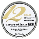 TRENZADO DAIWA  MORETHAN 12 BRAID 135 METROS