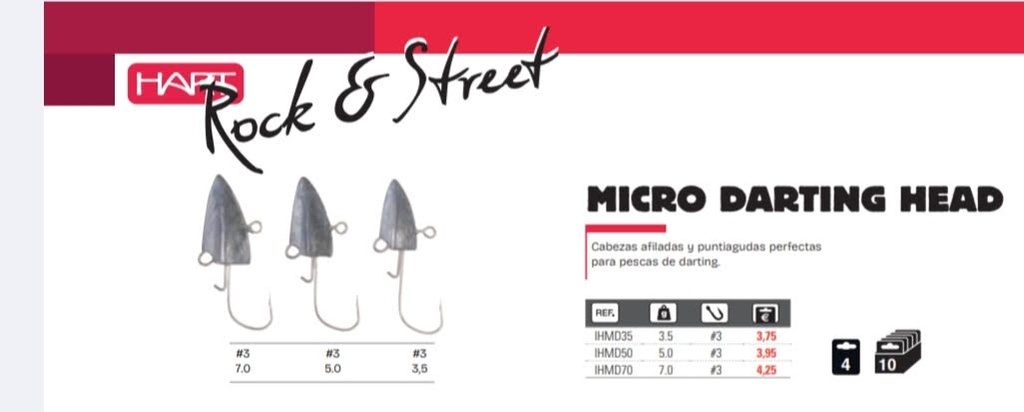 CABEZAS HART RSF MICRO DARTING HEAD