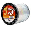 TRENZADO DAIWA J-BRAID GRAND X 8 MULTICOLOR 1500 METROS