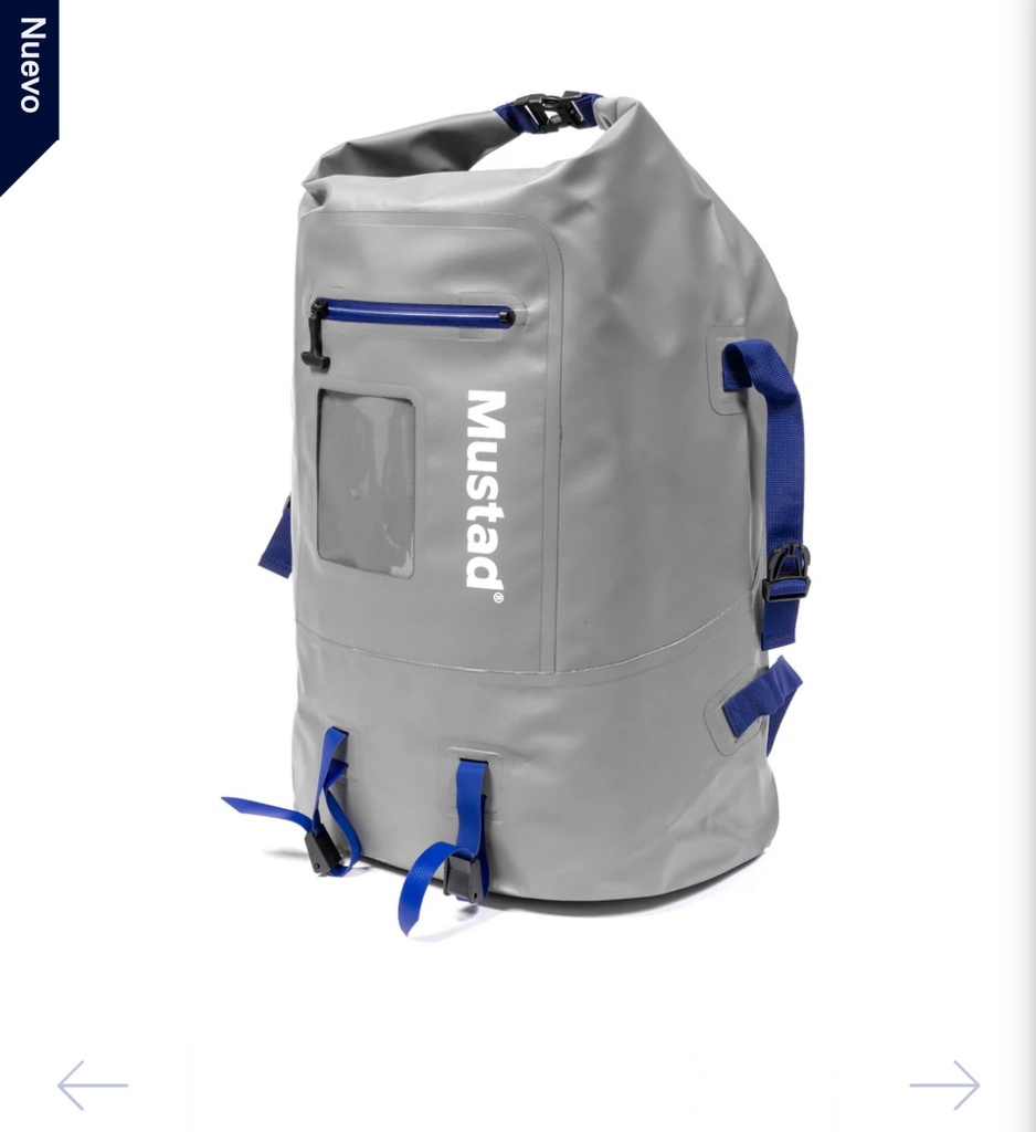 MOCHILA MUSTAD DAYBREAK DRY ROLL-UP NEGRA (MDBDBP40L)