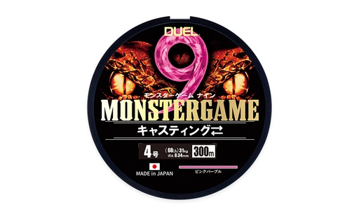 TRENZADO DUEL MONSTERGAME 9 HEBRAS SPINNING